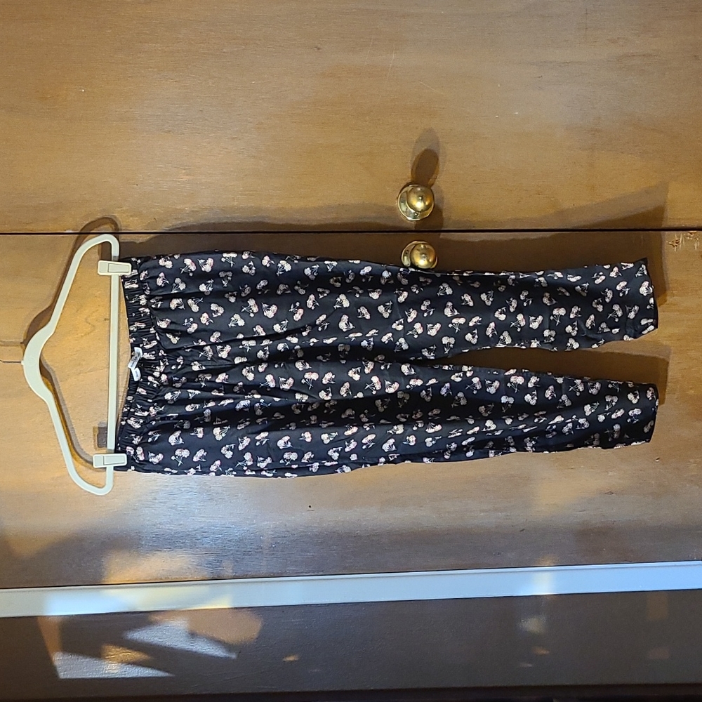 & Other Stories floral easy pants